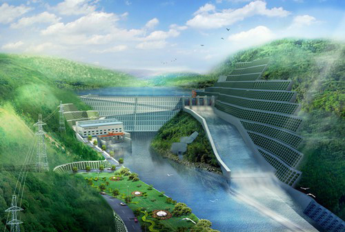 张家川老挝南塔河1号水电站项目